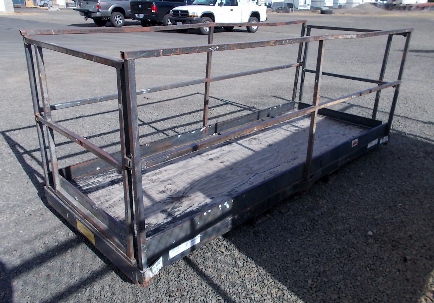 Hunt Tractor Used Man Basket For Sale