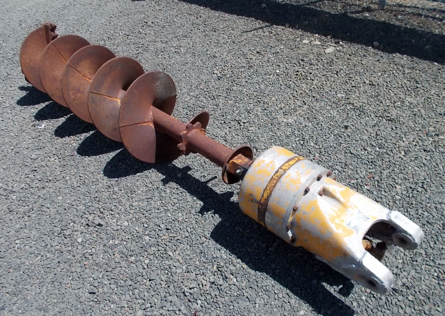 Hunt Tractor Used Auger For Sale 2 9 16 Hex Drive