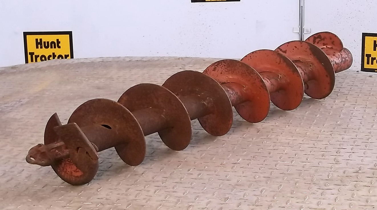 Used 6" Auger Bit For Sale, 1 3/8" Hex Drive