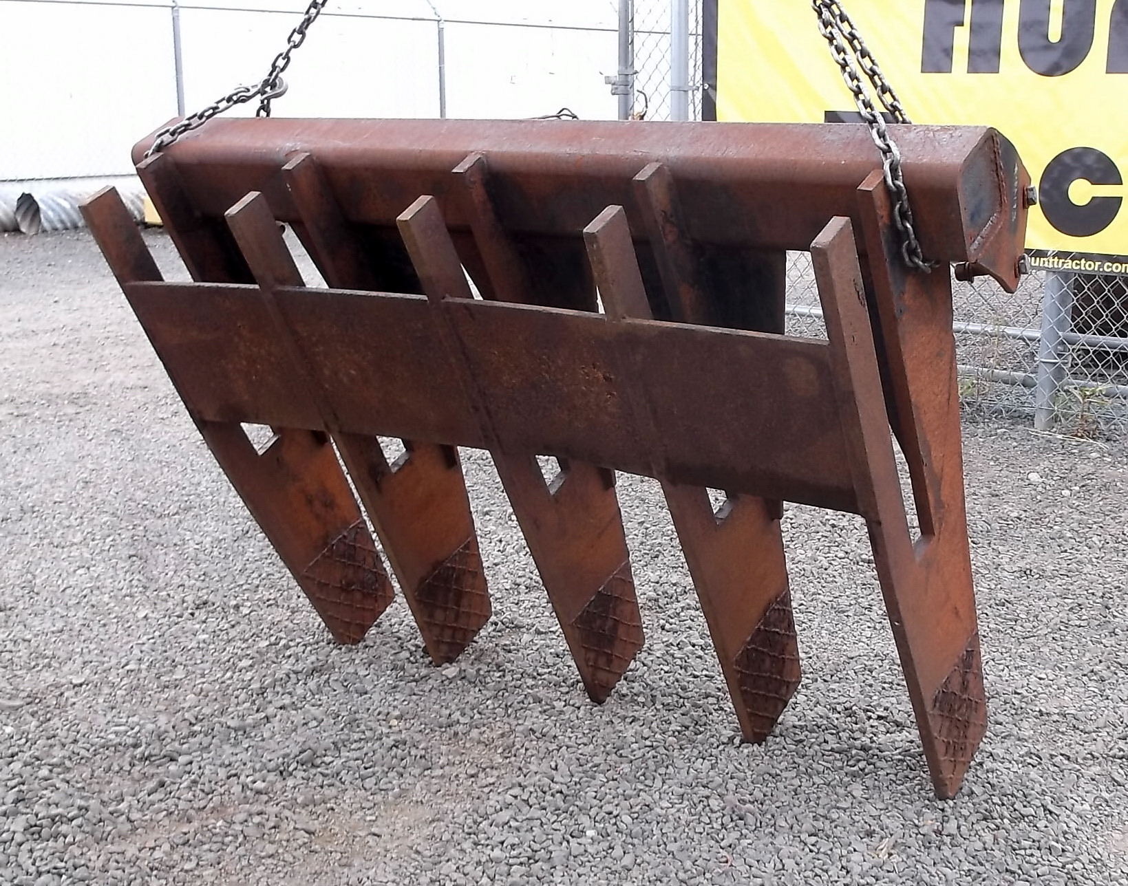 Used 66" Excavator Rake For Sale