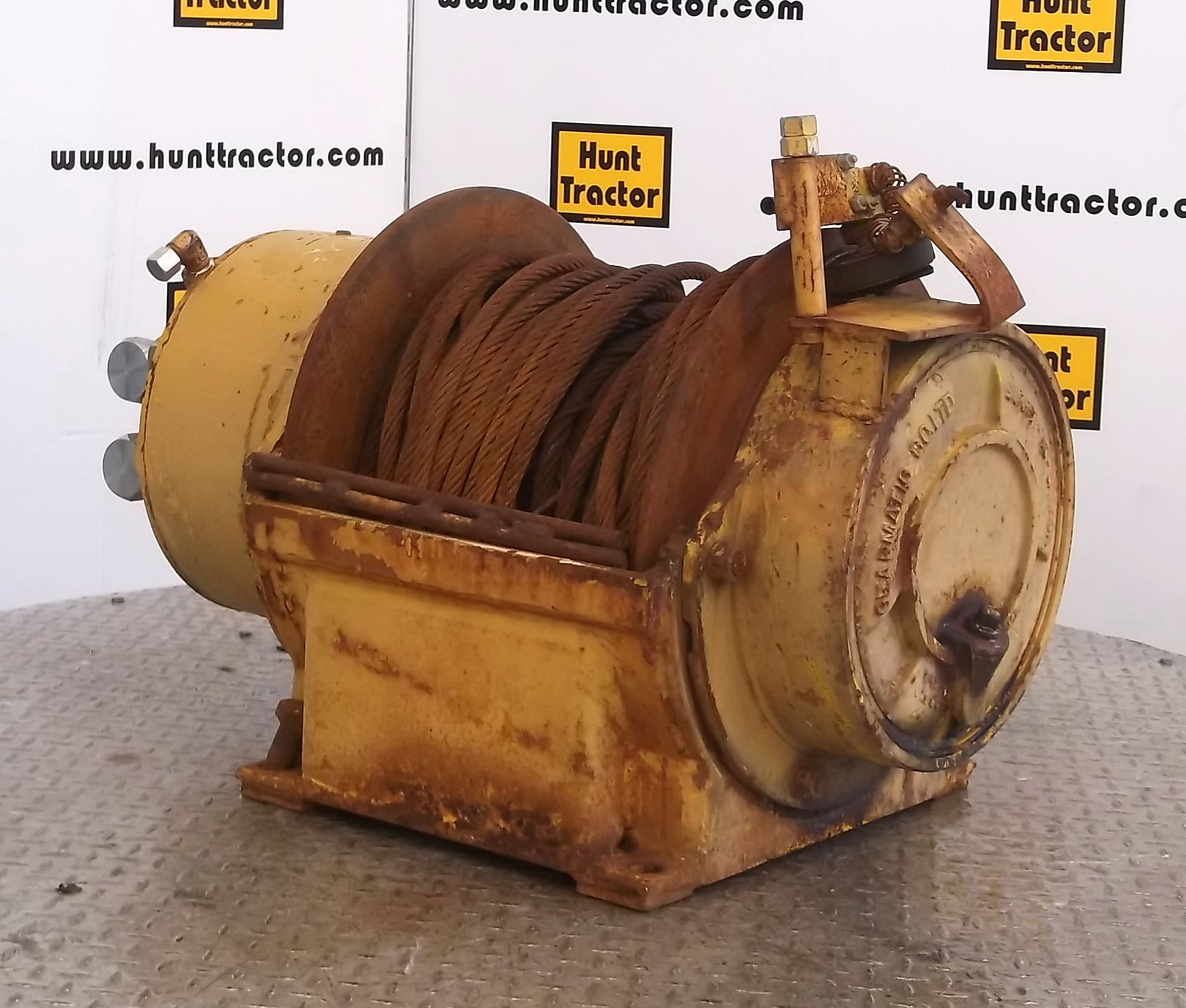 Hunt Tractor Used Hydraulic Winch For Sale