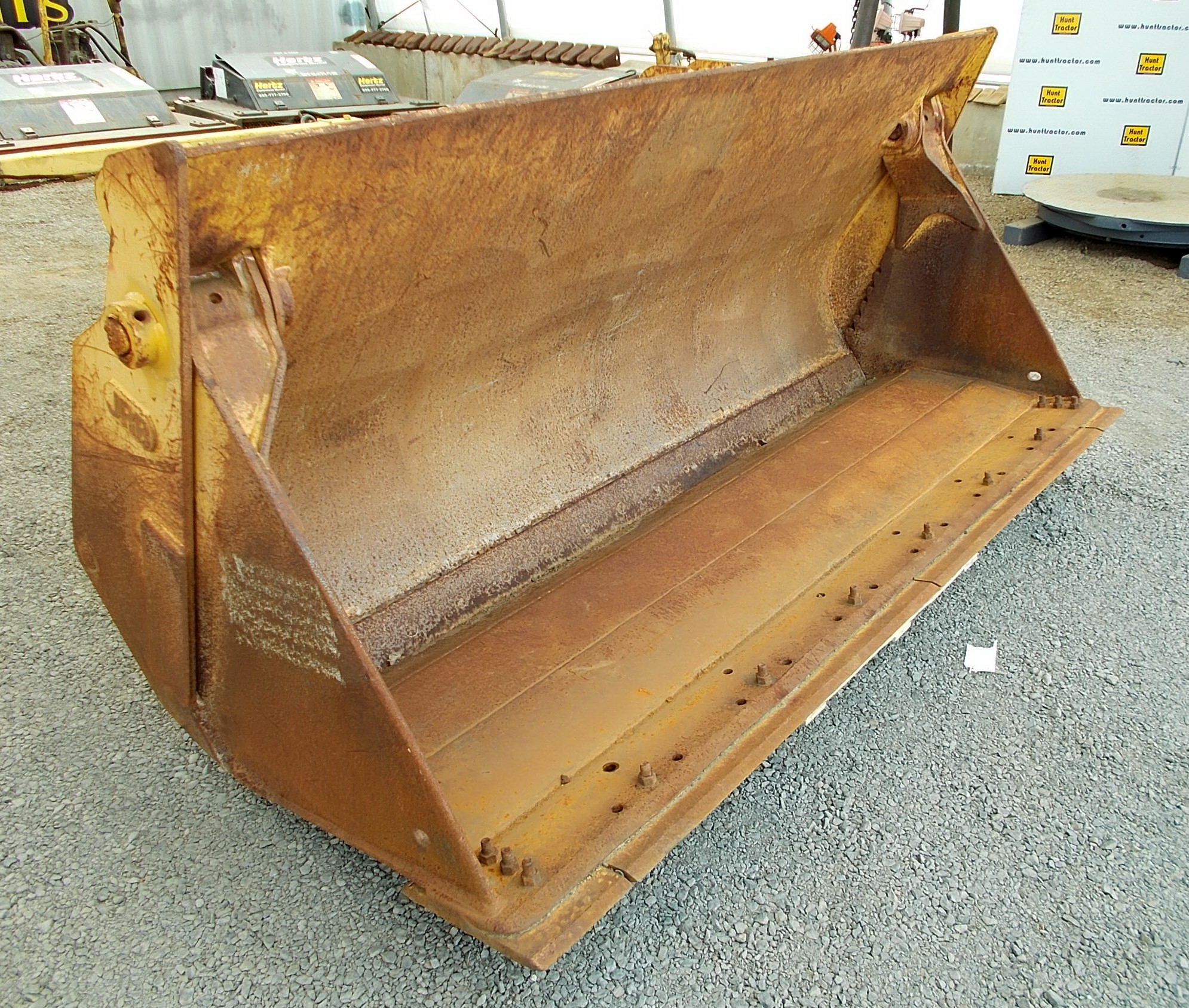 Used 106" John Deere 624J PinOn 41 Loader Bucket For Sale