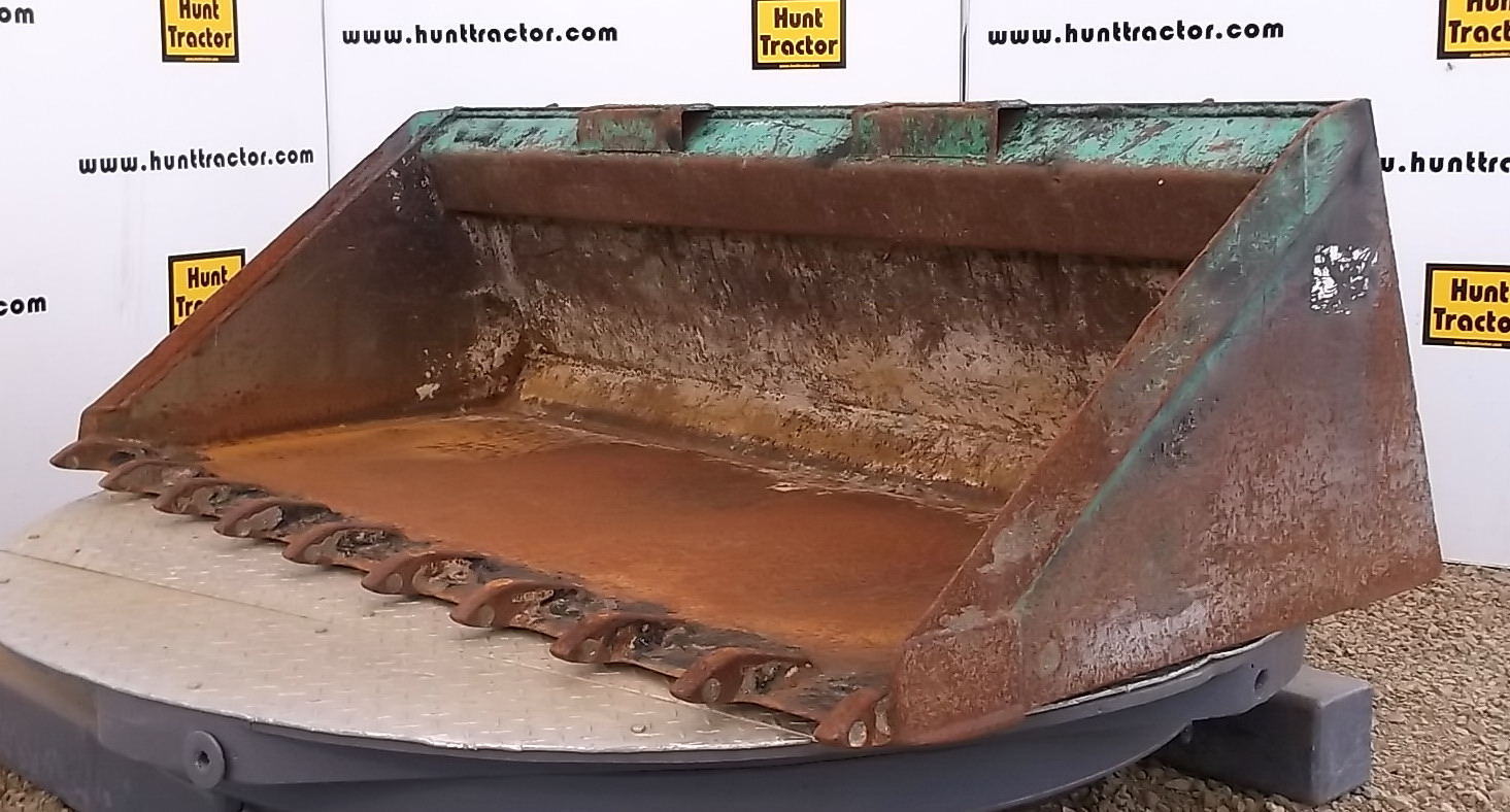 Used 61" Universal Skid Steer Tooth Loader Bucket For Sale