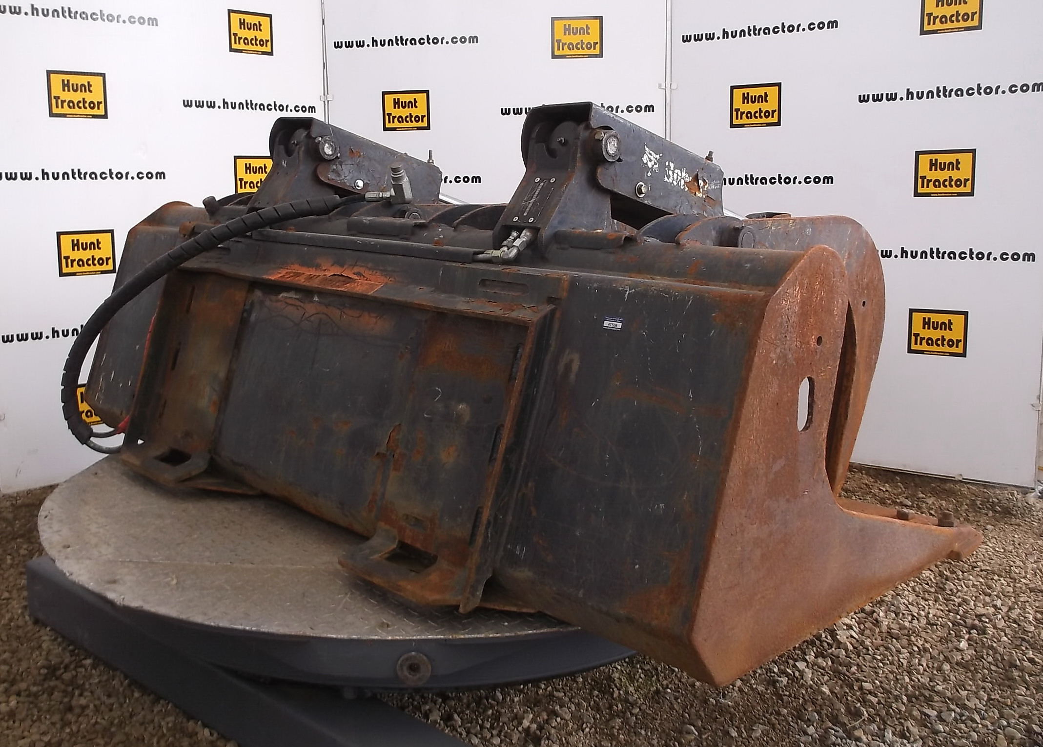 Used 73" Universal Skid Steer Grapple Loader Bucket For Sale