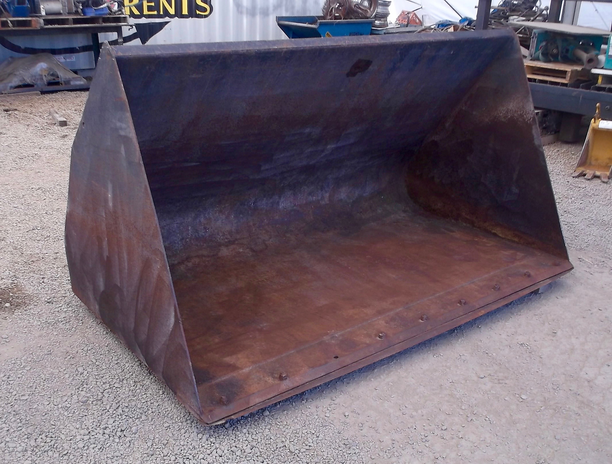 Used 96" Bobcat Telehandler Material Bucket For Sale