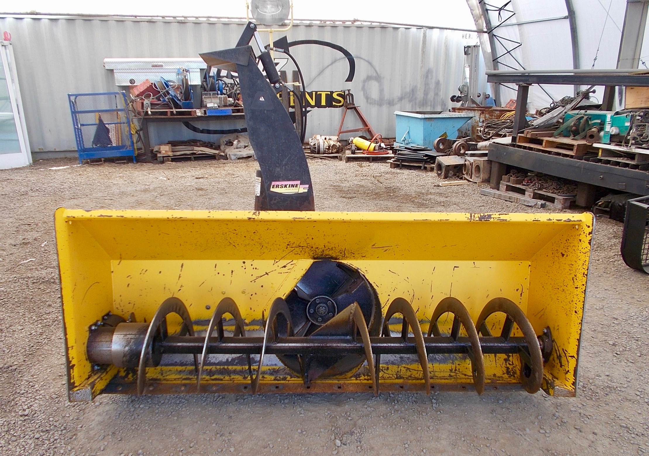 Used 85" Snow Blower for Skid Steer For Sale