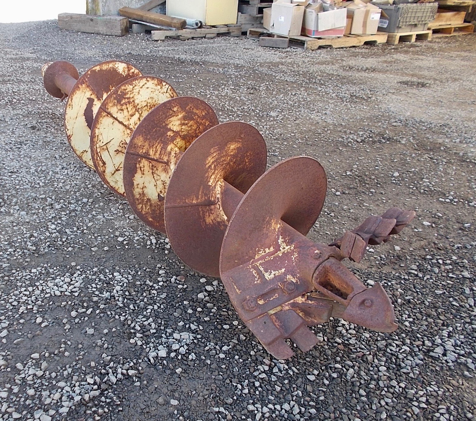 Used 20" Auger Bit For Sale, 2 5/8" Hex Drive