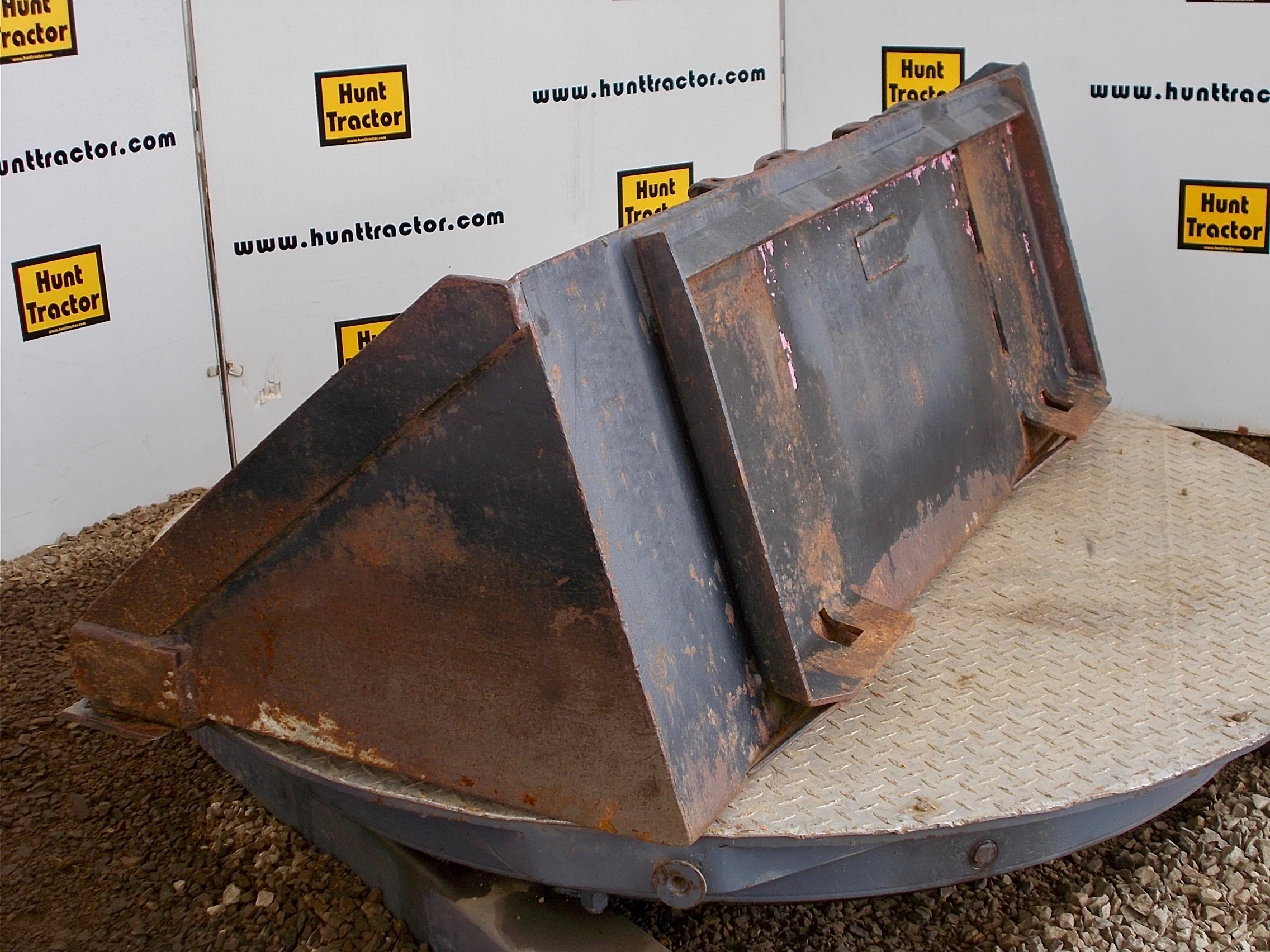 Used 62" Universal Skid Steer General Purpose Loader Bucket For Sale