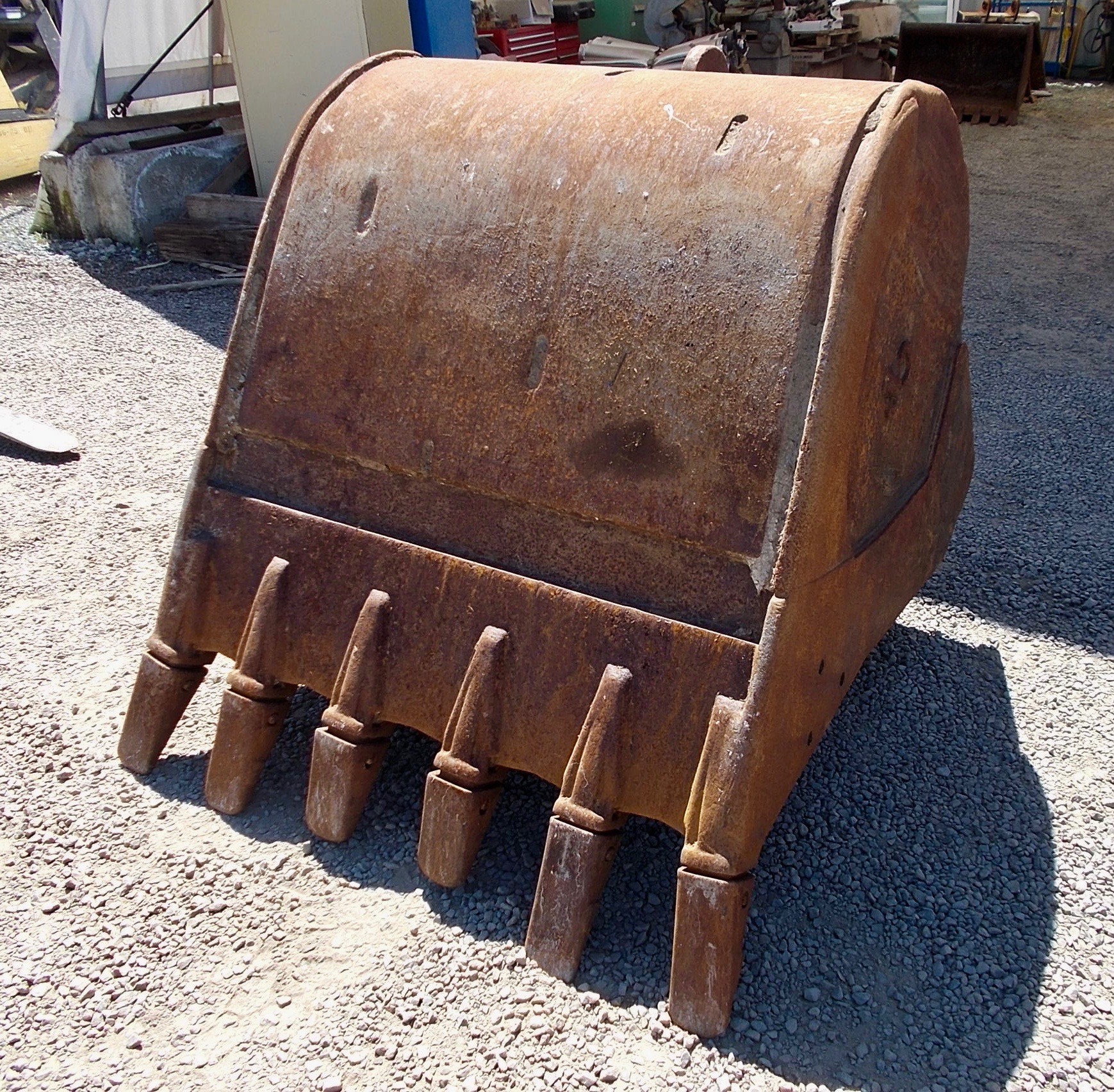 Used 48" John Deere 210G PinOn Excavator Bucket For Sale
