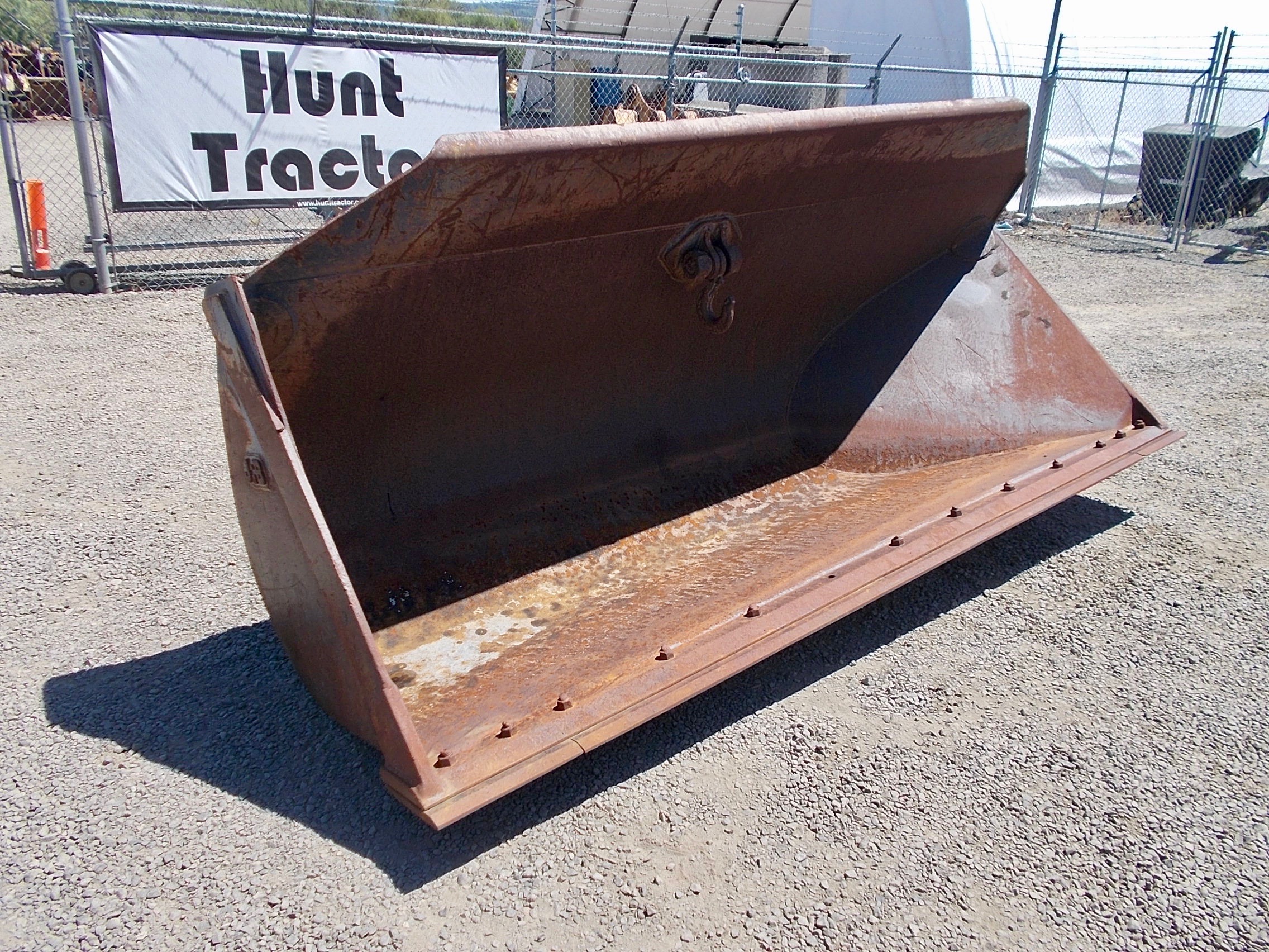 Used 124" JRB 418 Quick Change Side Dump Loader Bucket For Sale