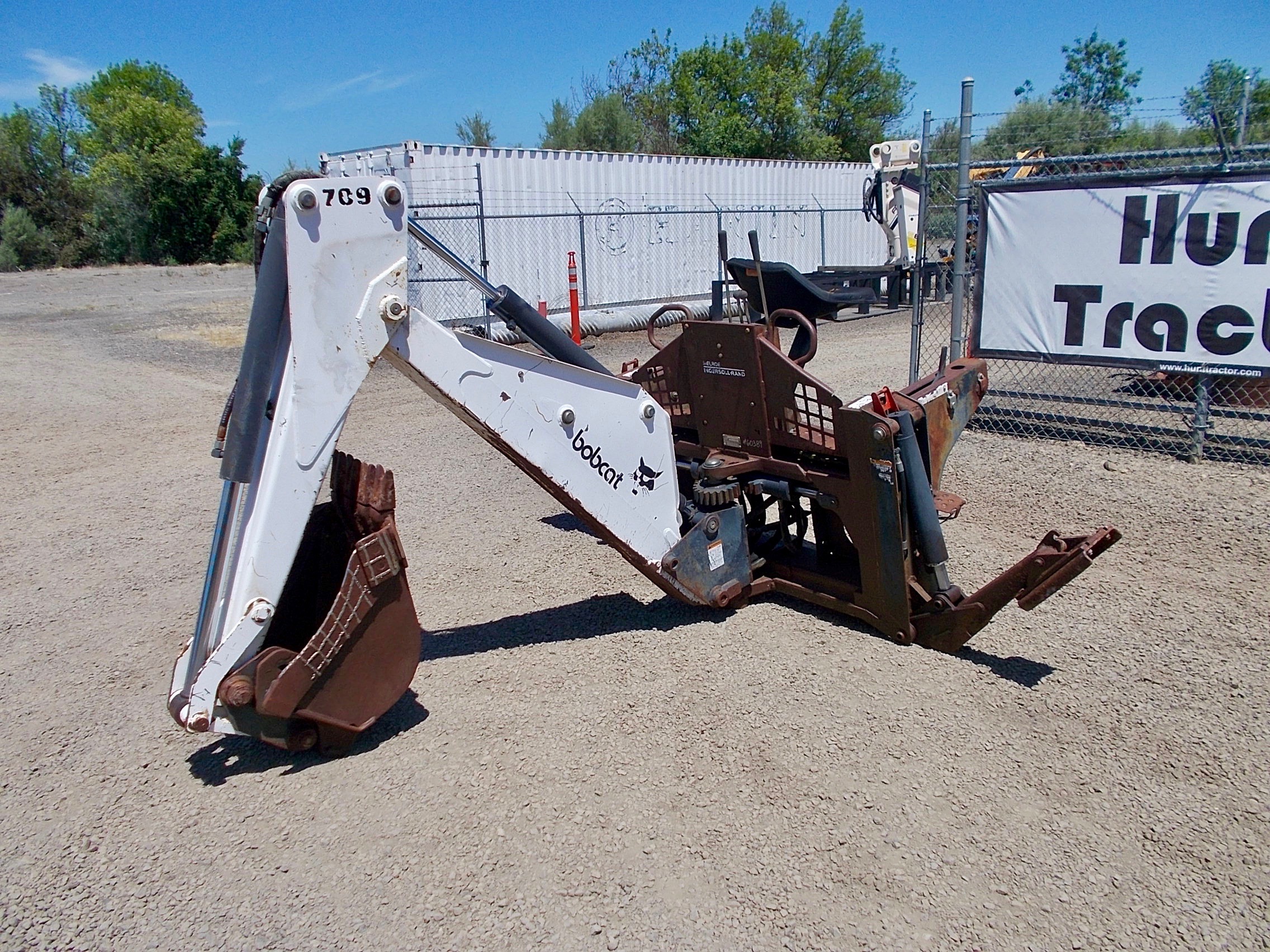 Used Backhoe Attachment for Skid Steer For Sale