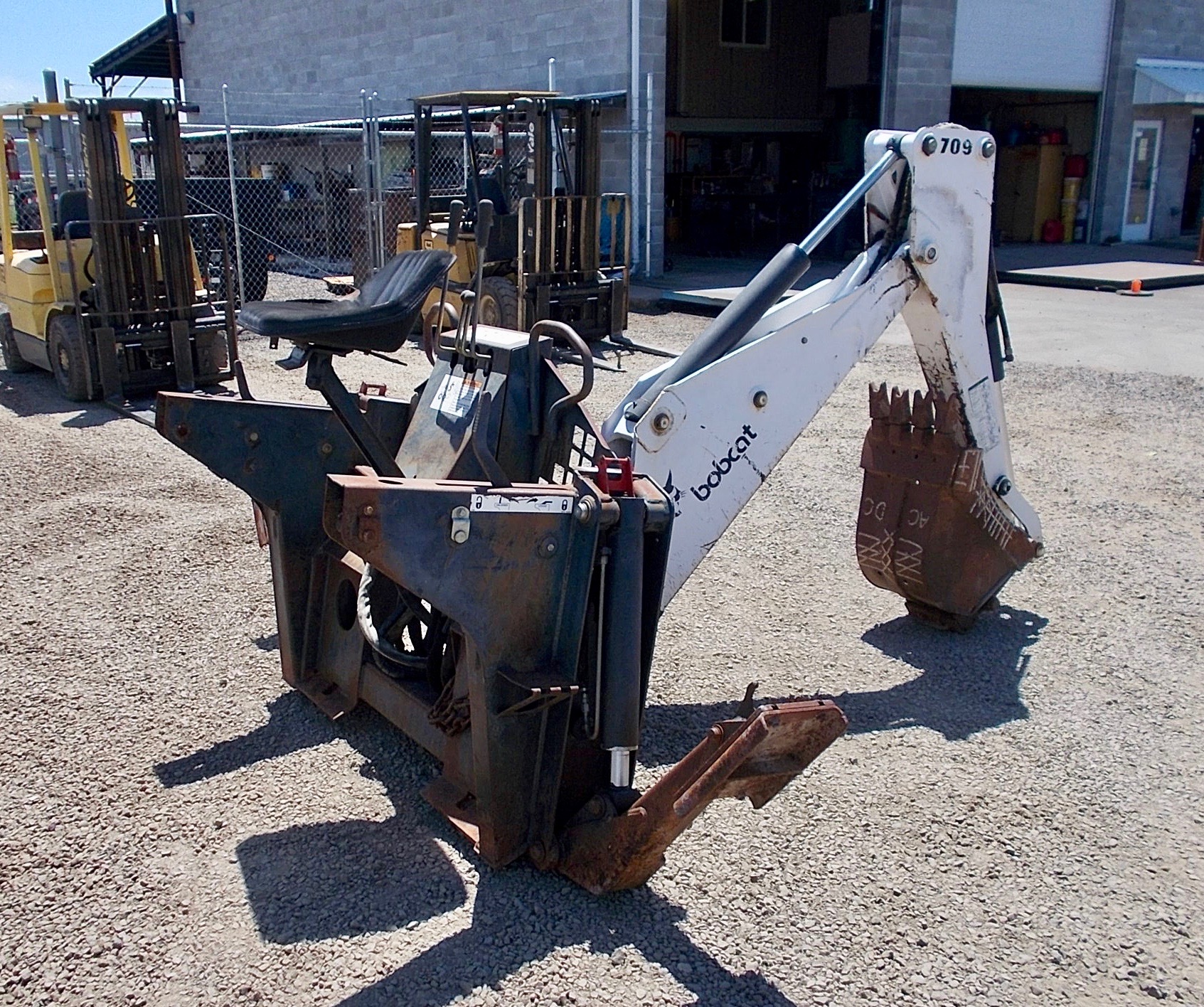 Used Backhoe Attachment for Skid Steer For Sale