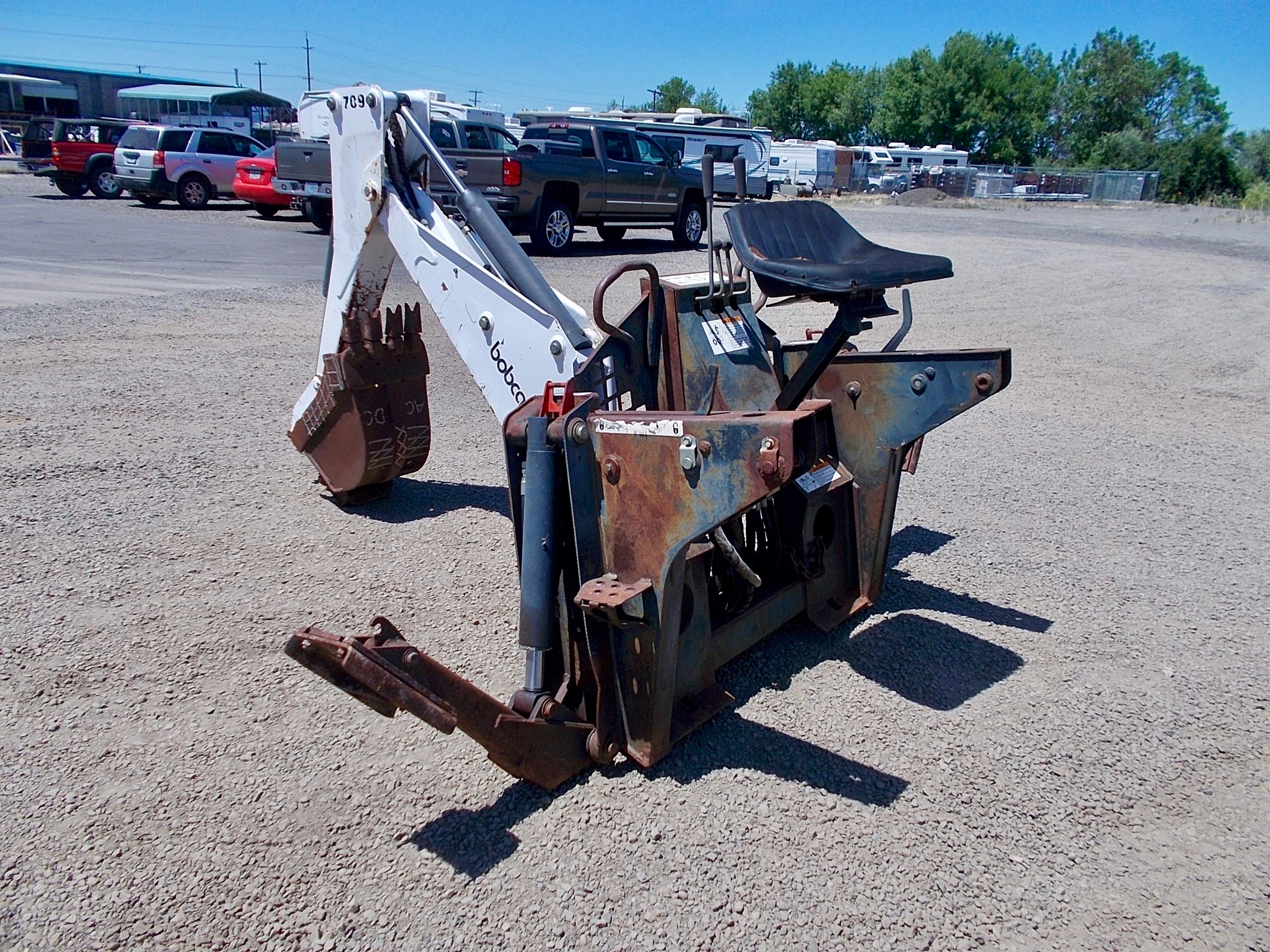 Used Backhoe Attachment for Skid Steer For Sale