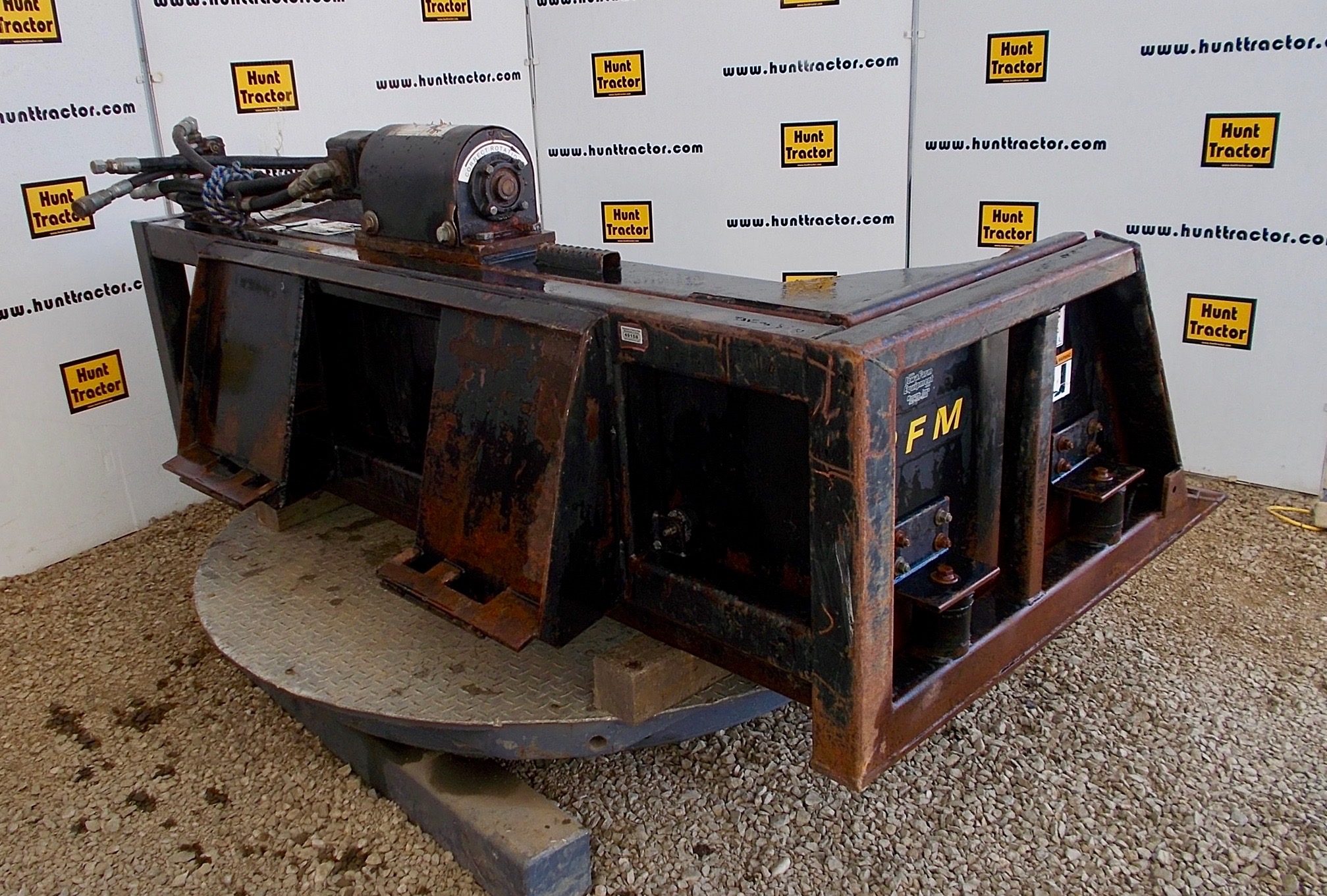 Used 77" Padding / Screening / Skeleton Bucket for Skid Steer For Sale