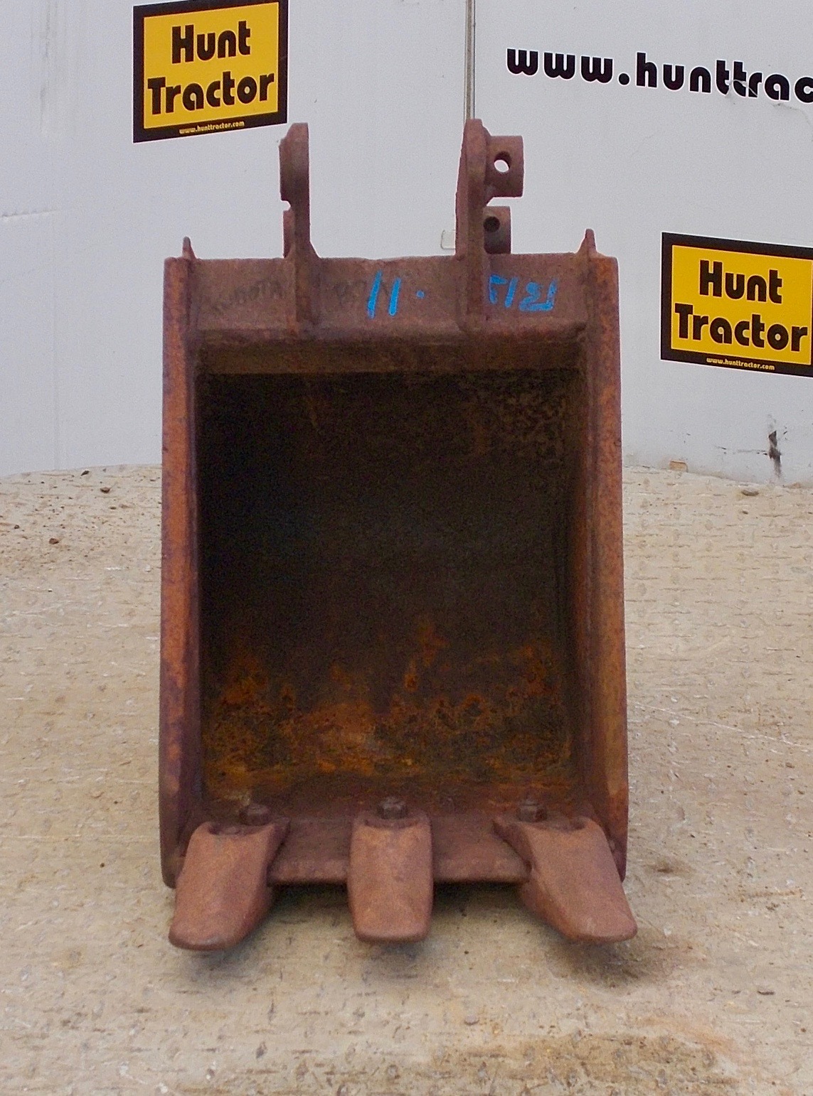 Used 12" Kubota B21 PinOn Backhoe Bucket For Sale