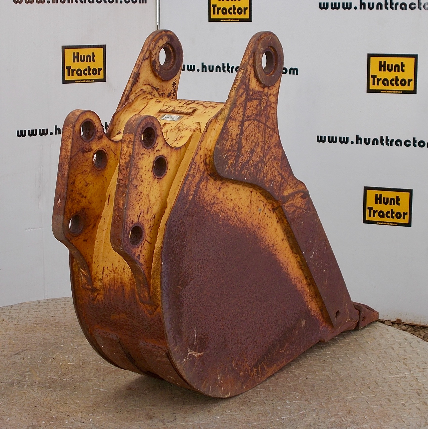 Used 12" Case 580 Super L PinOn Backhoe Bucket For Sale