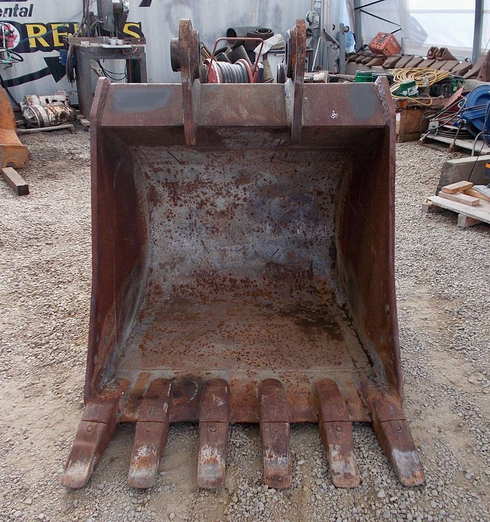 Used 48" SK9093 PinOn Excavator Bucket For Sale