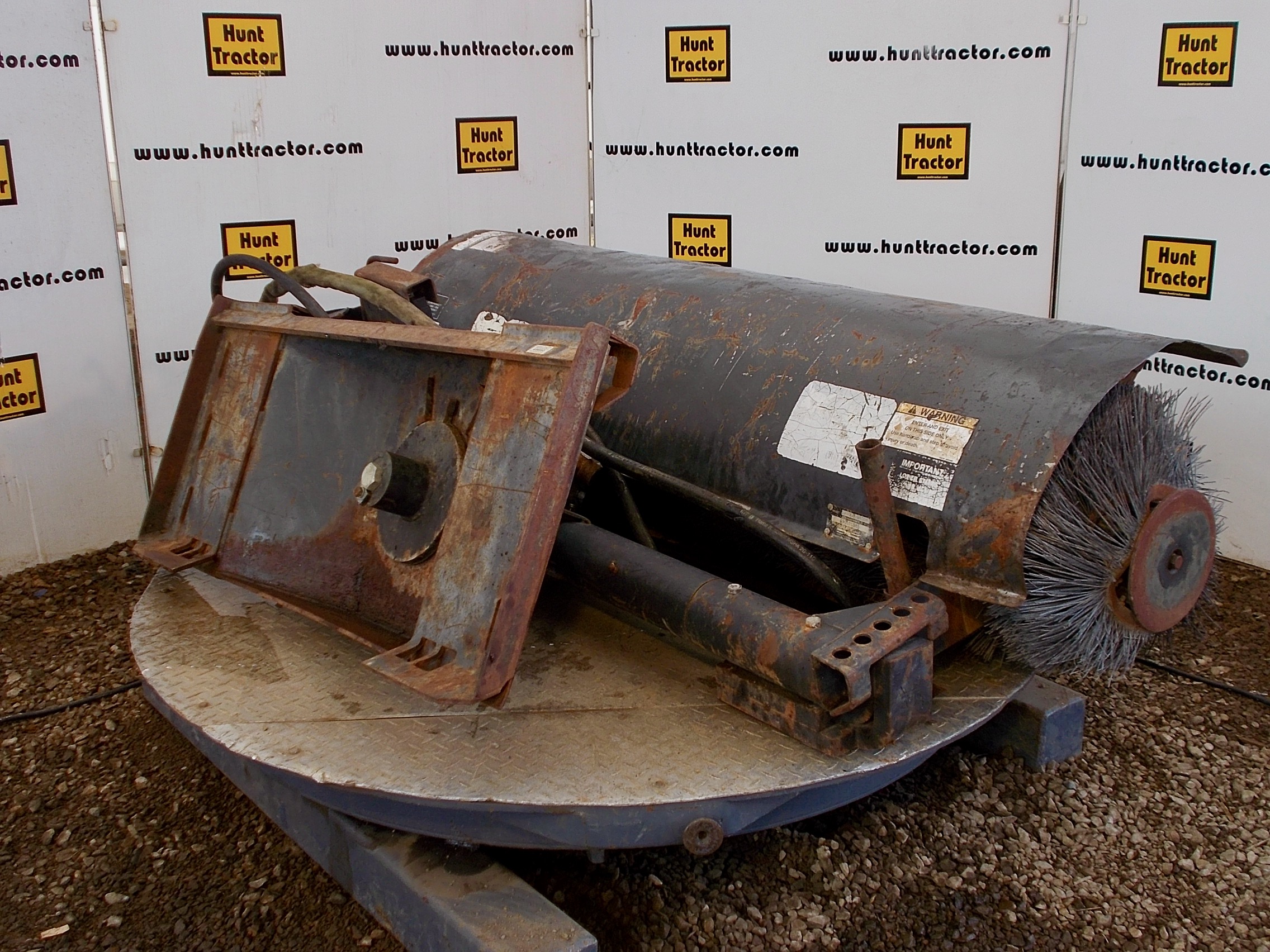 Used 66" Universal Skid Steer Sweeper / Broom For Sale