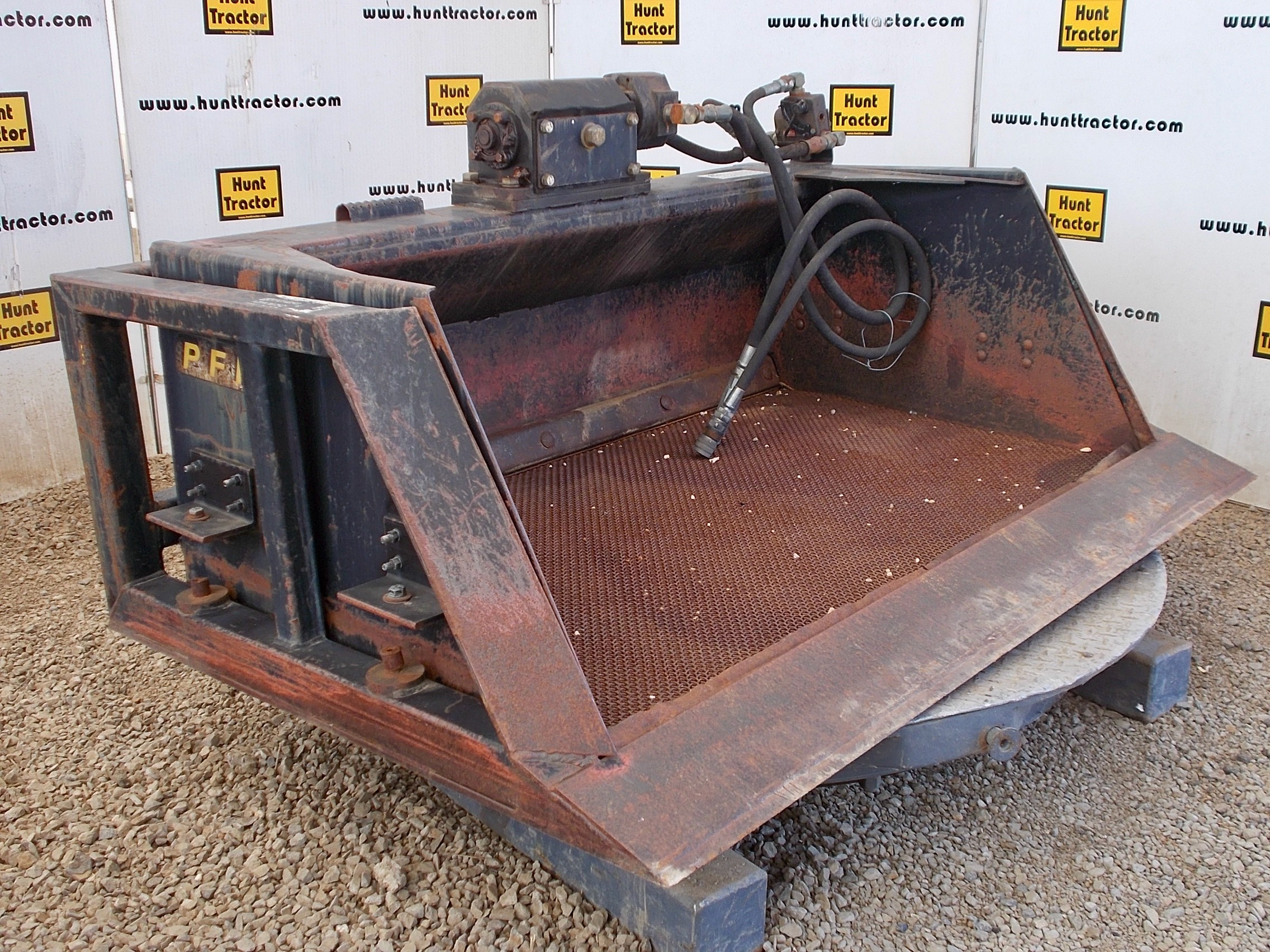 Used 60" Padding / Screening / Skeleton Bucket for Skid Steer For Sale