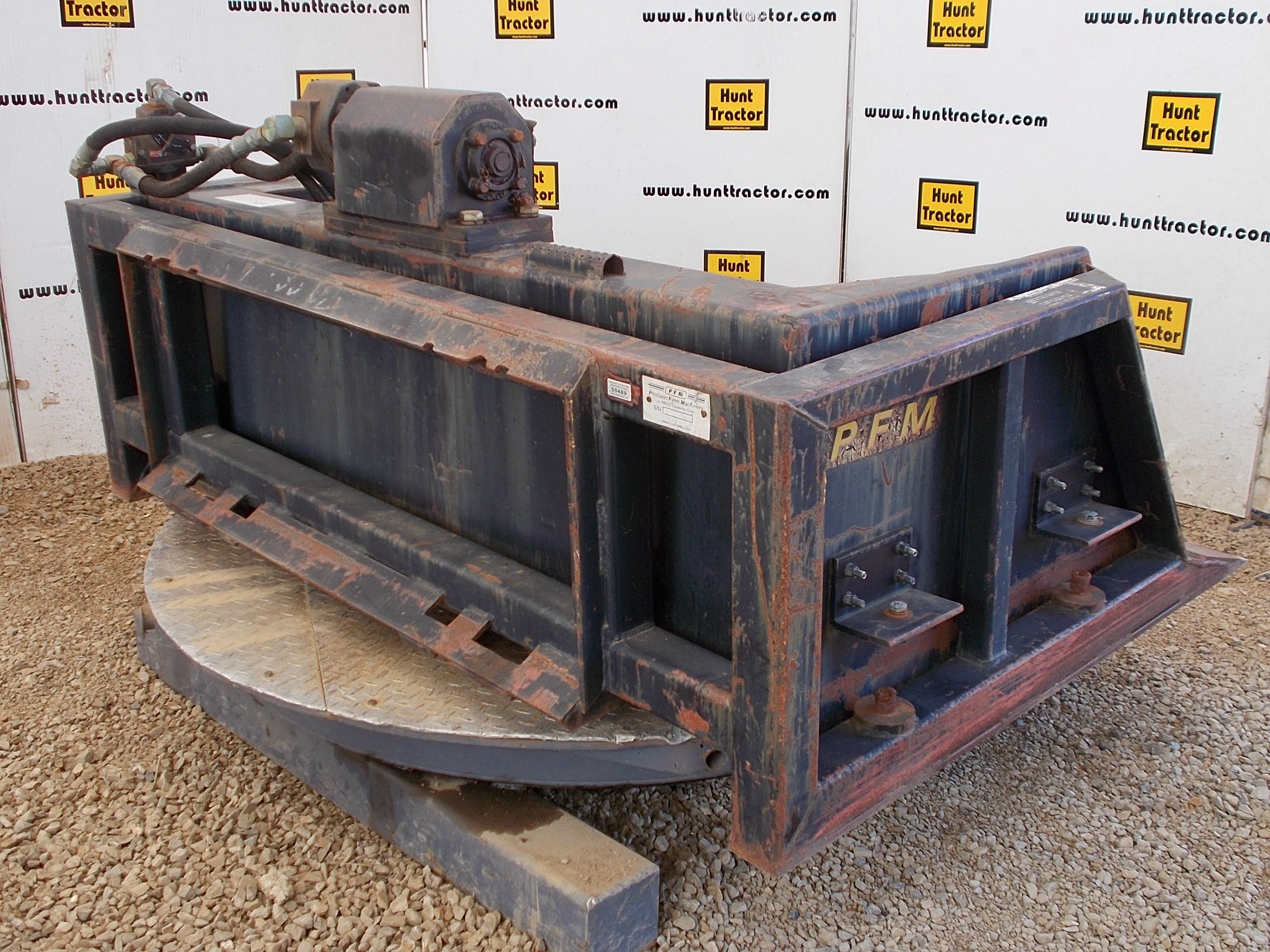 Used 60" Padding / Screening / Skeleton Bucket for Skid Steer For Sale