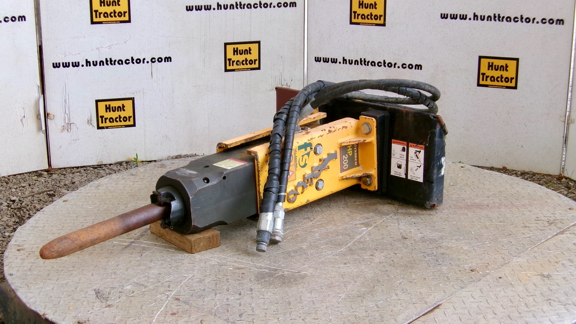 Used Indeco HP200 Hydraulic Hammer/Breaker for Mini Skid Steer For Sale