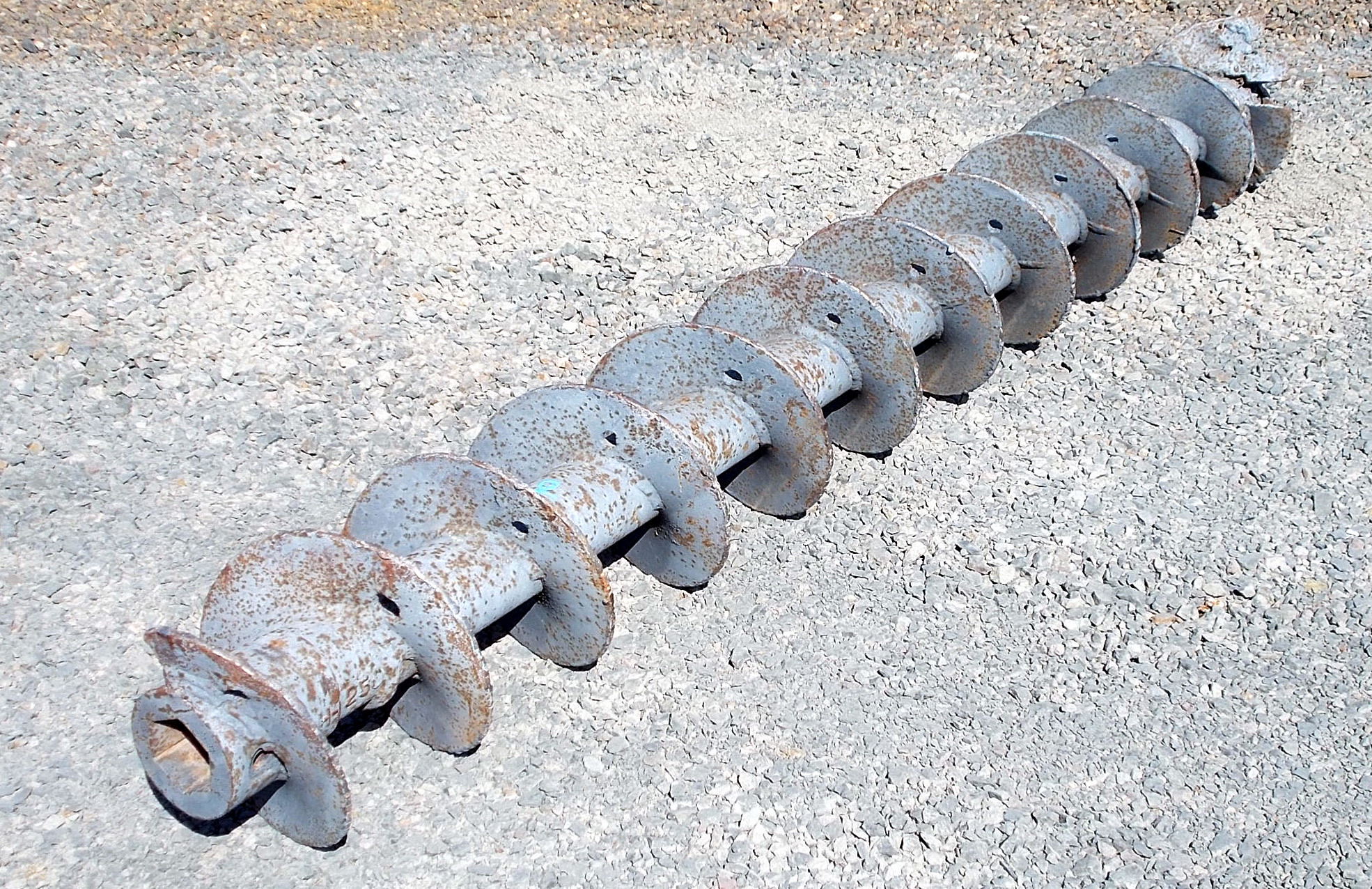 Used 10" Auger Bit For Sale, 2 9/16" Hex Drive